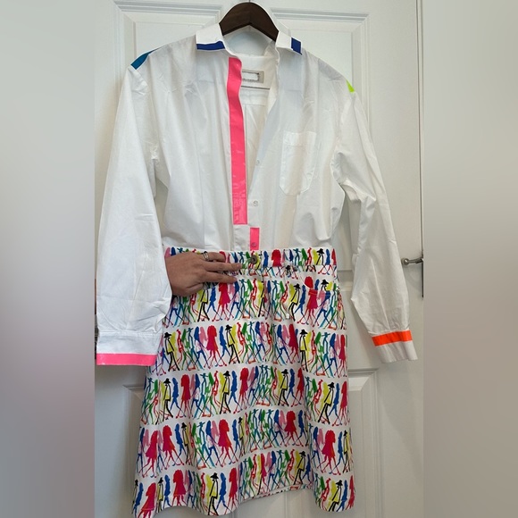 SOLD! Weekend MaxMara “Flutterflies” Collection Mini Cotton Skirt.Size: IT42 US6 - Picture 16 of 16